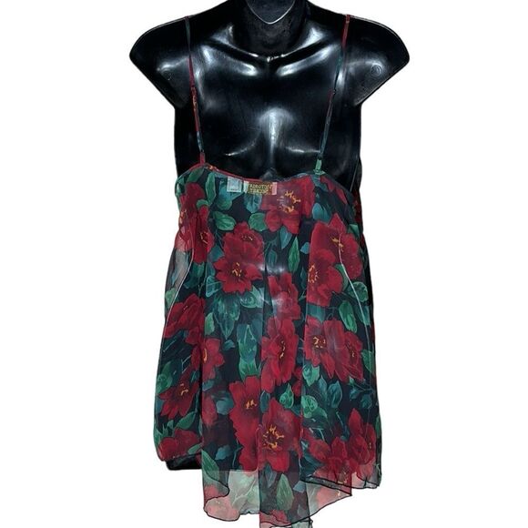 Victoria’s Secret gold label vintage babydoll nightie floral fairy grunge - Picture 4 of 5